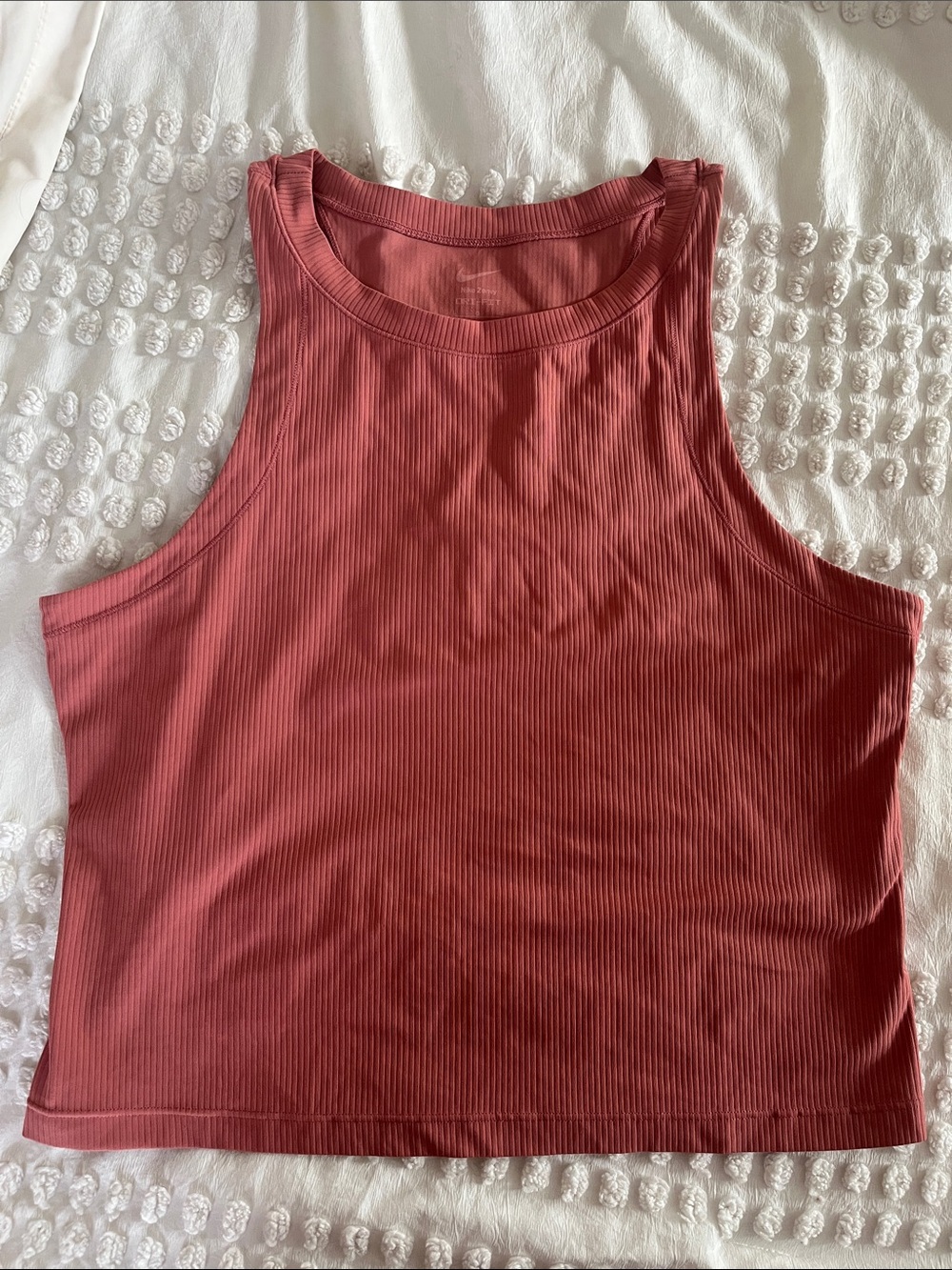 Nike Zenvy ribbed compression tank top